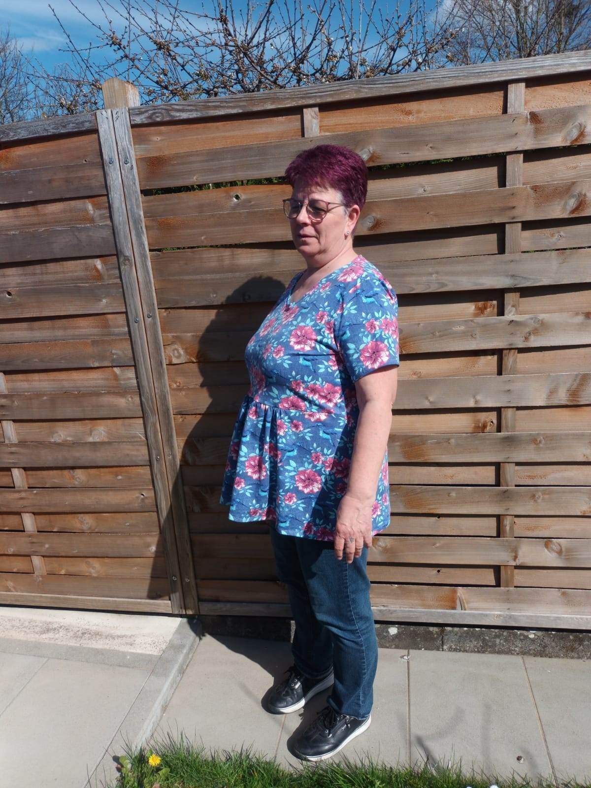 Schnittmuster Emmas Babydollshirt Größe 32 – 50 - Sewando