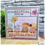 Digiset Blumenwichtel Plotterdatei, Sublimation, Digistamp, Digipaper - Sewando