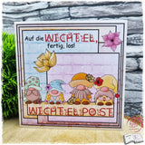 Digiset Blumenwichtel Plotterdatei, Sublimation, Digistamp, Digipaper - Sewando