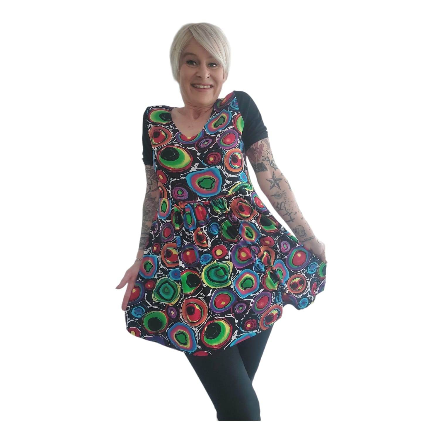 Schnittmuster Emmas Babydollshirt Größe 32 – 50 - Sewando
