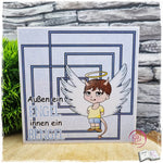 Digiset (B)Engel, Digistamp, Digipaper, Plotterdatei, Sublimation, Druck - Sewando