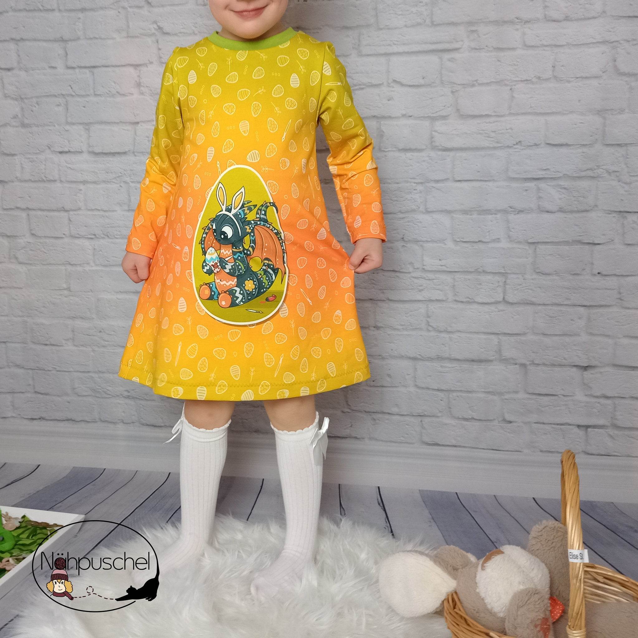 Schnittmuster Leylana - Kleid/Tunika Gr.74 - 122 - Sewando