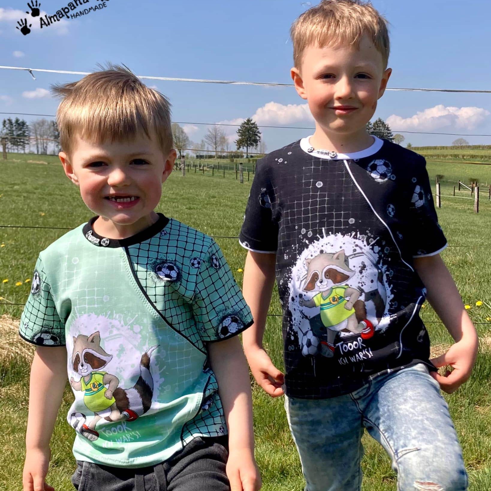 Schnittmuster Hoodie/Shirt Swante Mini Gr. 80-122 inkl. Beamerdatei: - Sewando
