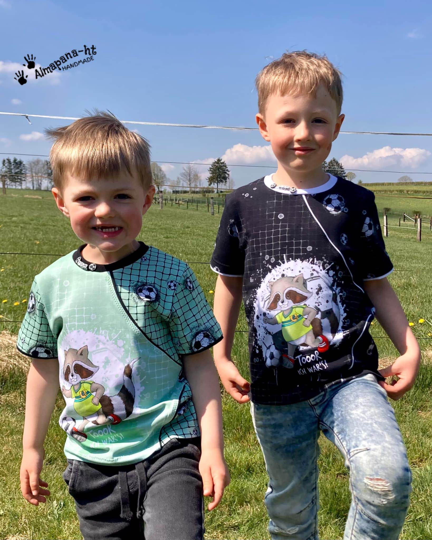 Schnittmuster Hoodie/Shirt Swante Mini Gr. 80-122 inkl. Beamerdatei: - Sewando