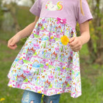 Schnittmuster Leylana - Kleid/Tunika Gr.74 - 122 - Sewando