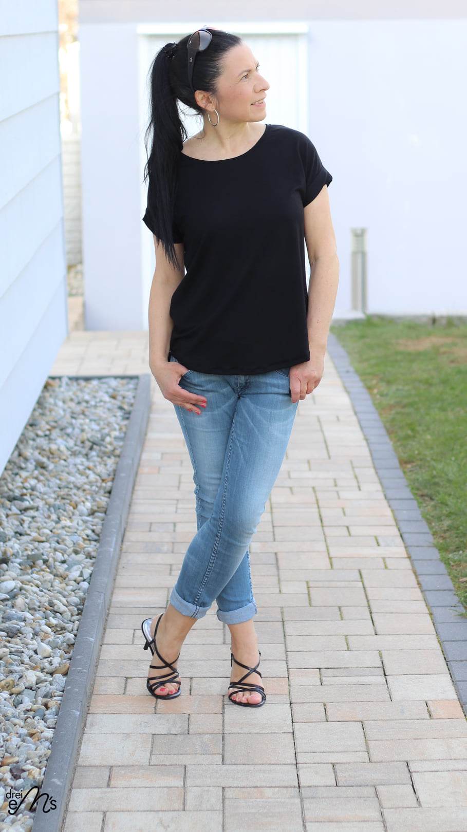 Schnittmuster Shirt ALBORI Gr. 32-56 + gratis Plotterdatei : - Sewando
