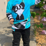 Schnittmuster Hoodie/Shirt Swante Mini Gr. 80-122 inkl. Beamerdatei: - Sewando