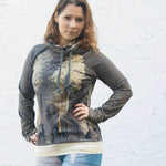 Raglan-Hoodie Kaja Gr. 32-50 inkl. Beamerdatei - Sewando