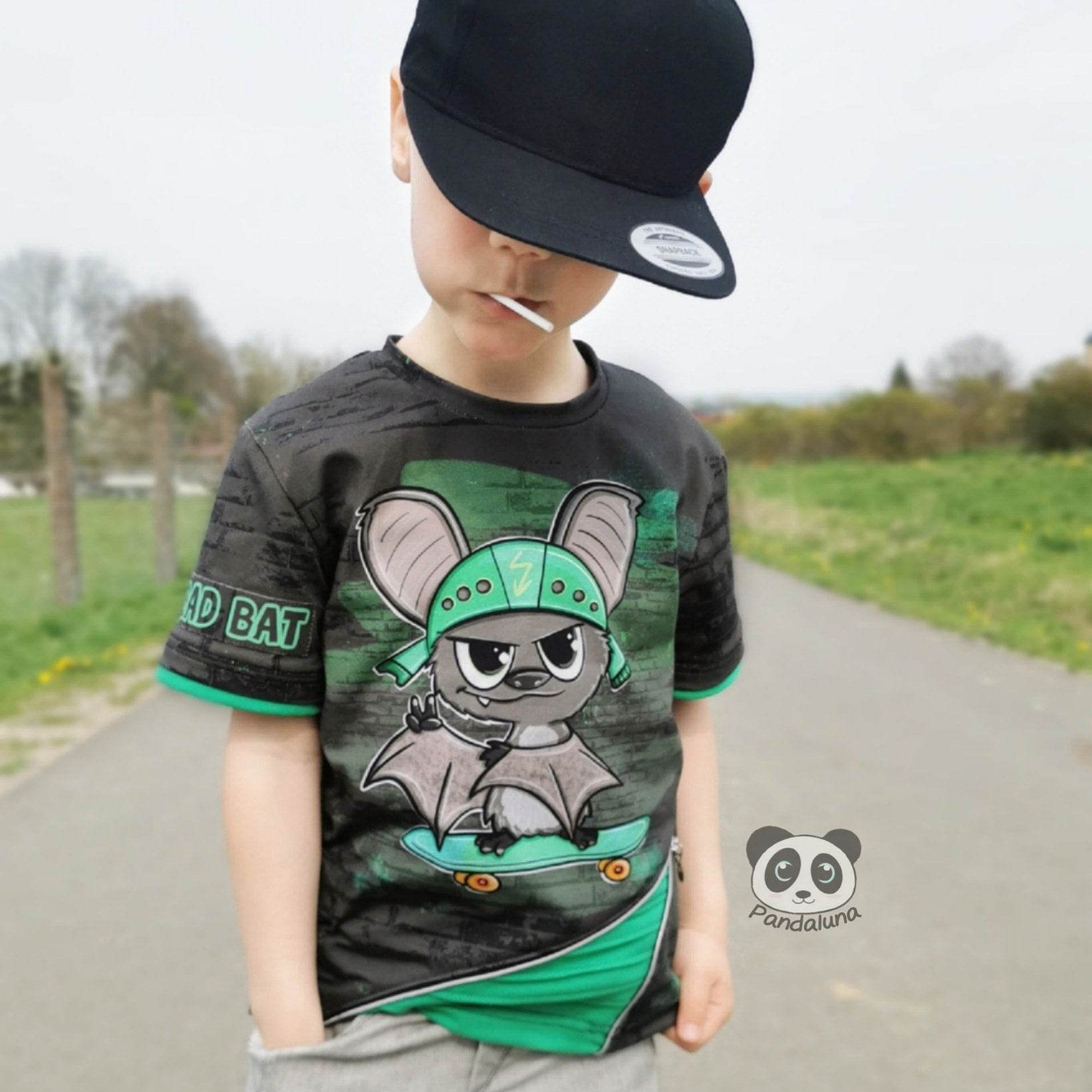 Schnittmuster Hoodie/Shirt Swante Mini Gr. 80-122 inkl. Beamerdatei - Sewando