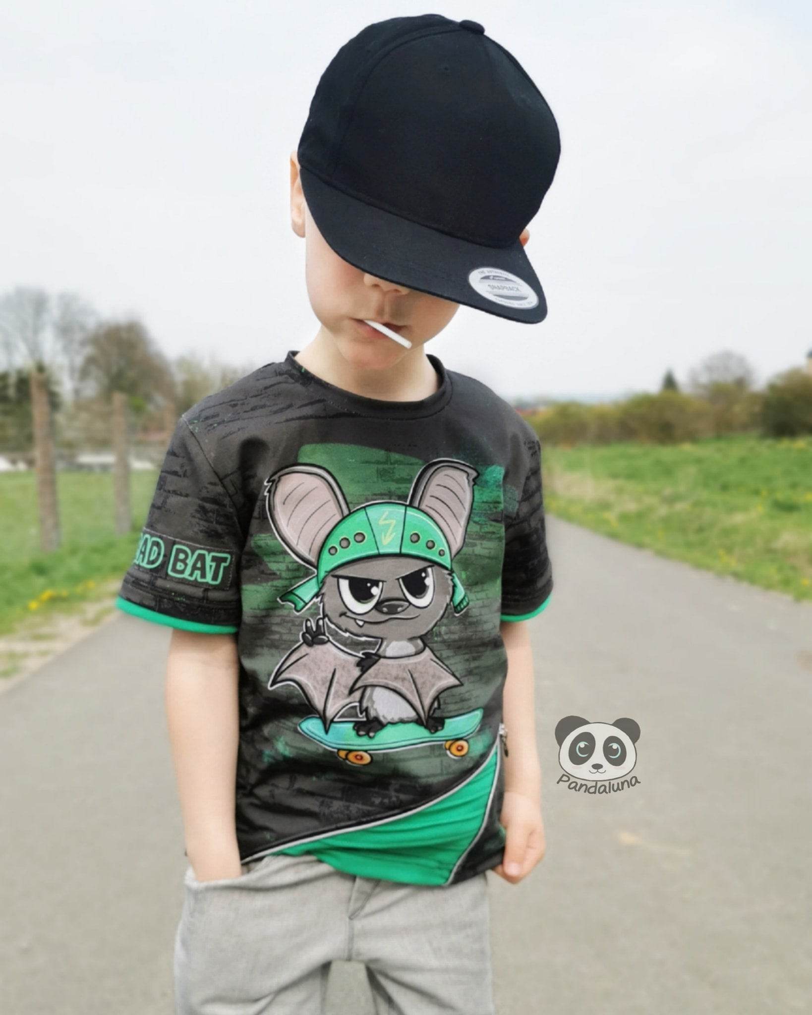 Schnittmuster Hoodie/Shirt Swante Mini Gr. 80-122 inkl. Beamerdatei: - Sewando