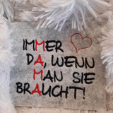 Stickdatei - MAMA ist immer da - Sewando