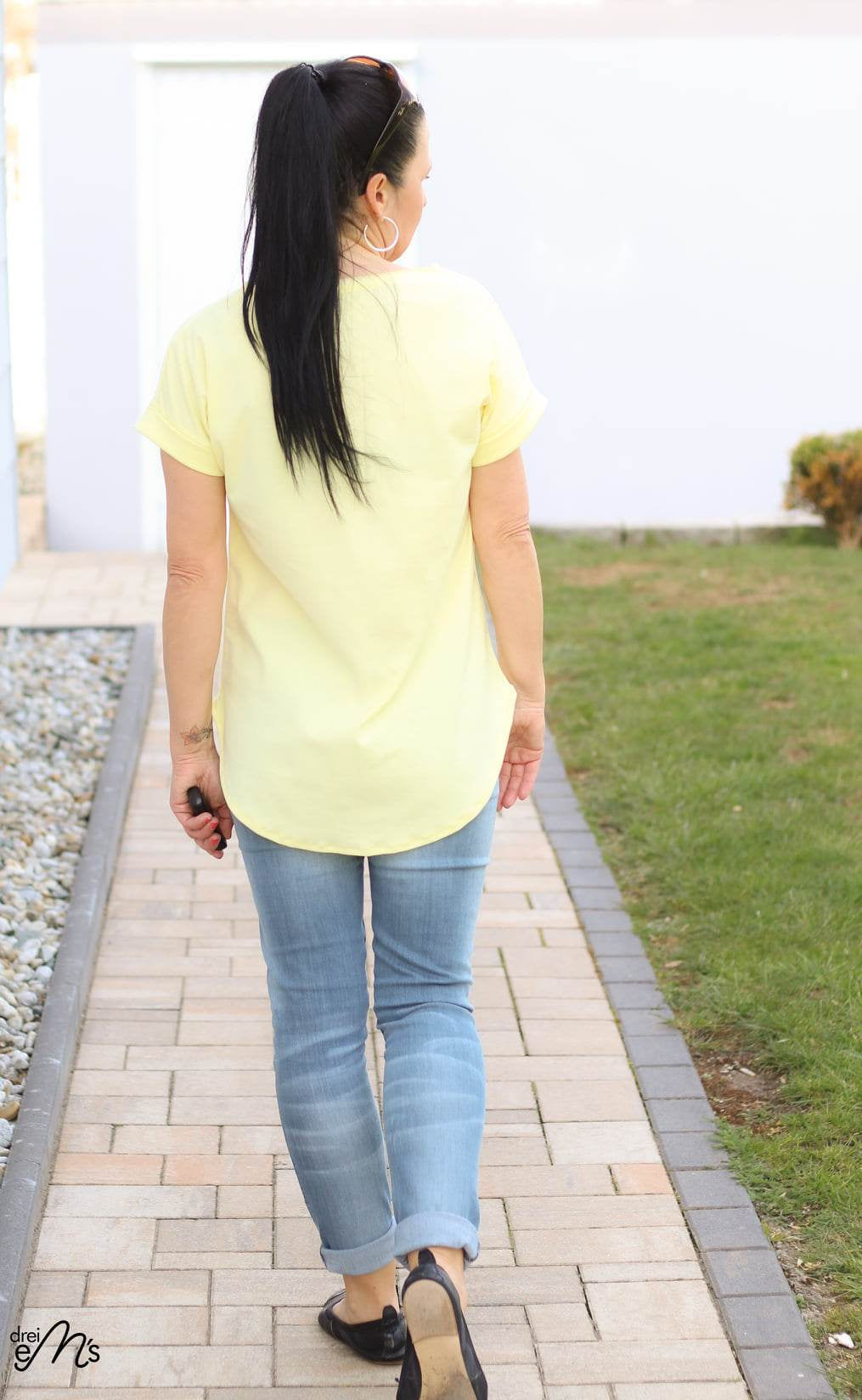Schnittmuster Shirt ALBORI Gr. 32-56 + gratis Plotterdatei : - Sewando