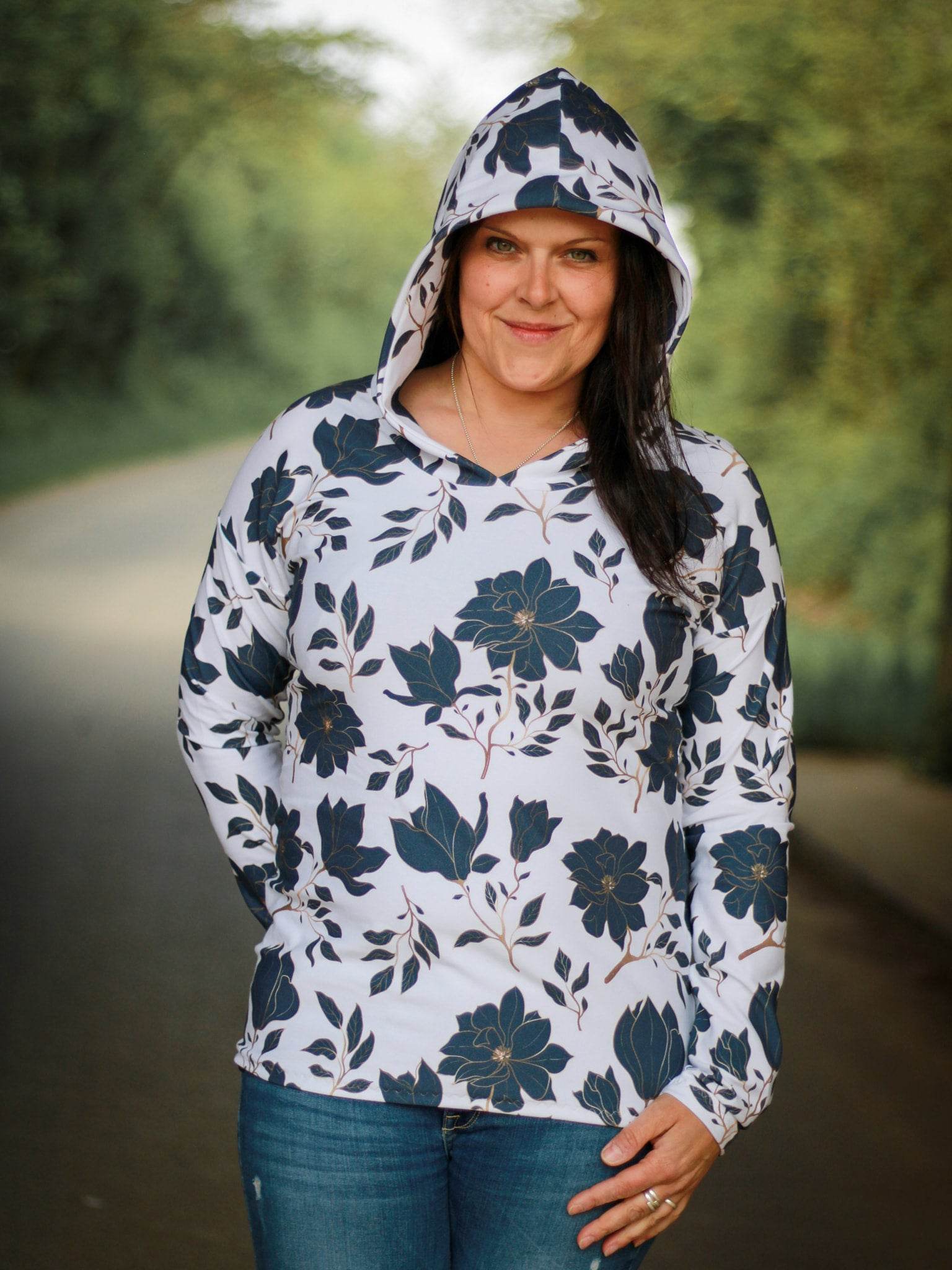 Schnittmuster Damen Pullover/ Shirt Pina Colada Größe 32-54 - Sewando