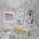Digiset Hochzeitstorte Plotten, Sublimation, Drucken, Digistamp - Sewando