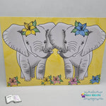 Plotterdatei Elefantenbaby, Sublimation, Digistamp, Digipaper - Sewando