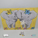 Plotterdatei Elefantenbaby, Sublimation, Digistamp, Digipaper - Sewando