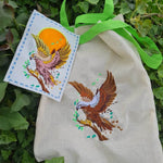 Adler Stickdatei – Majestätischer Greifvogel für deine Stickmaschine - Sewando