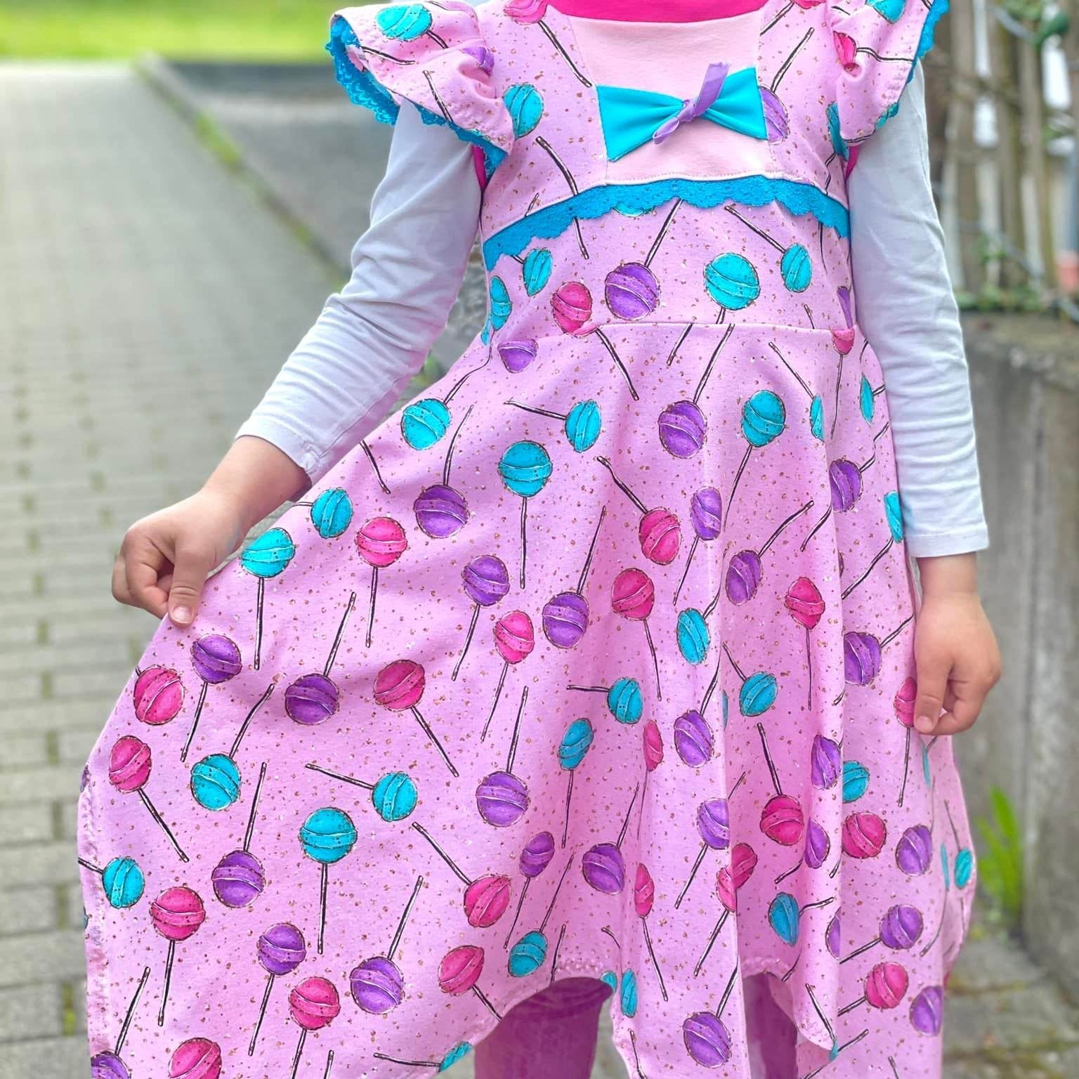 Schnittmuster AmazingStarfruitDress Gr. 74 bis 152 - Sewando