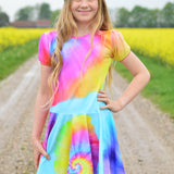Ebook Jerseykleid "Dirndl Freya" Gr. 122-152 Schnittmuster