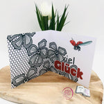 Digiset Marienkäfer Sublimation, Digistamp, Digipaper - Sewando