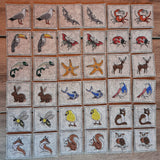 Stickdatei - Spiel "MEMO" mit 20 Paaren (Single Line)