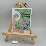 Plotterdatei Elefantenbaby, Sublimation, Digistamp, Digipaper - Sewando
