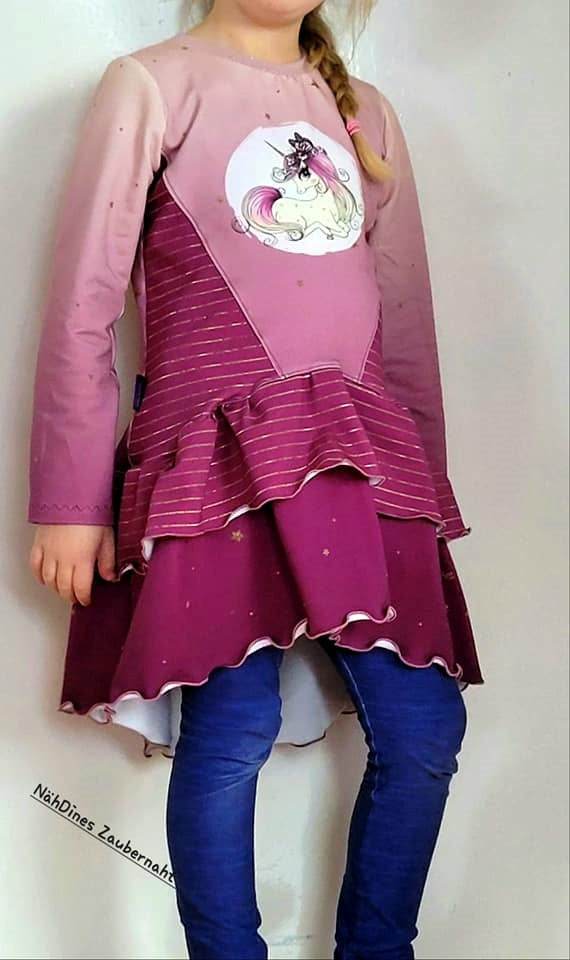 Schnittmuster Pullover/ Kleid Applepie Gr. 80 bis 152 - Sewando