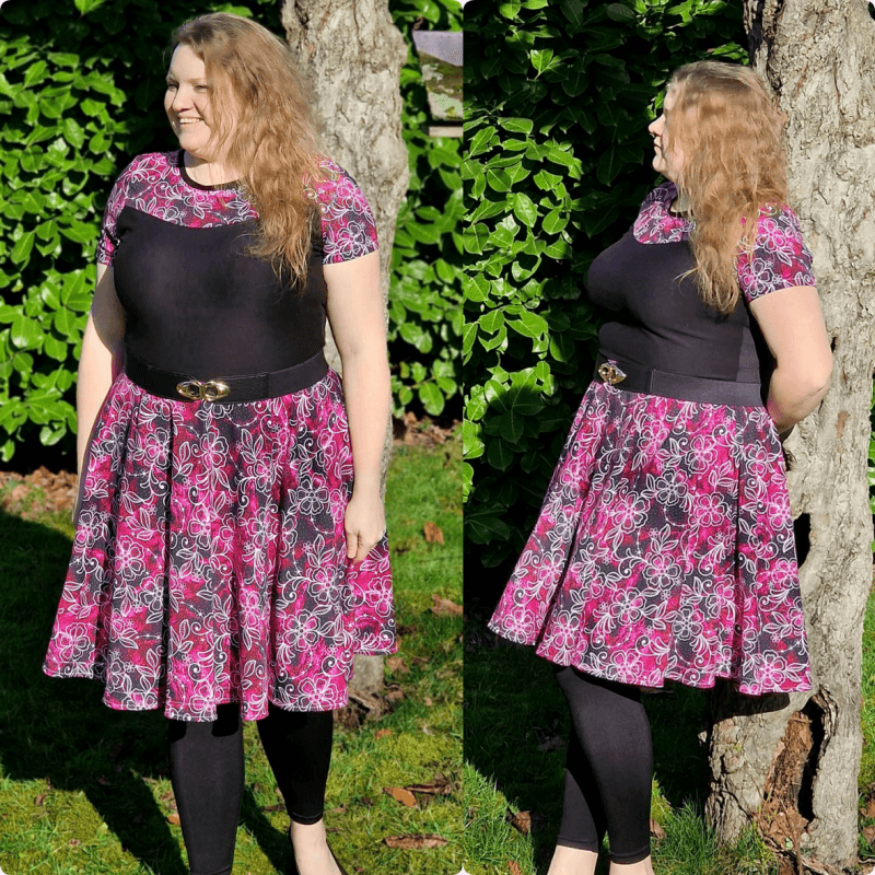 Schnittmuster Kleid Alianda Gr. 32 bis 52 - Sewando