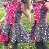 Schnittmuster Kleid AppleJuicy Gr. 80 bis 152 - Sewando