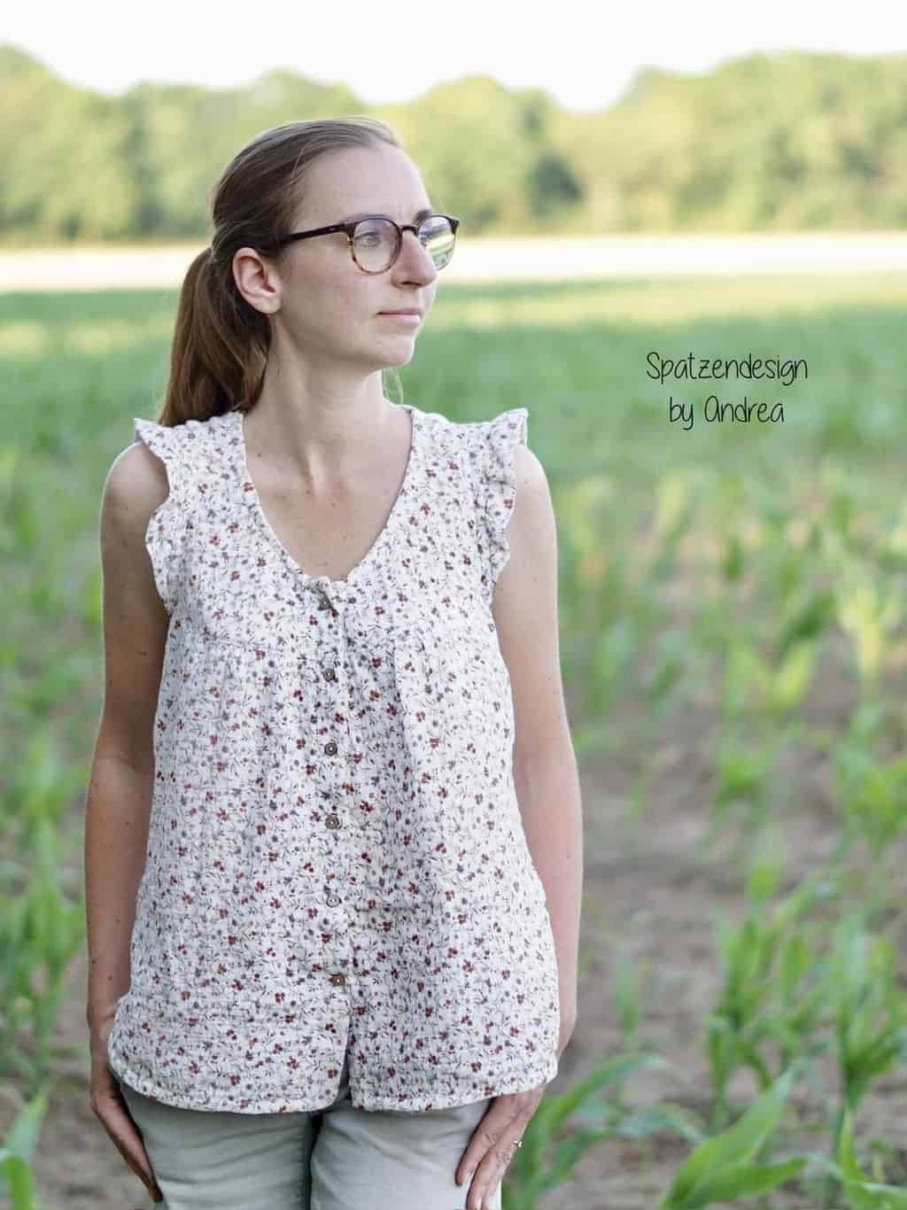 Schnittmuster Breezy Blouse 32-48 [Digital] - Sewando