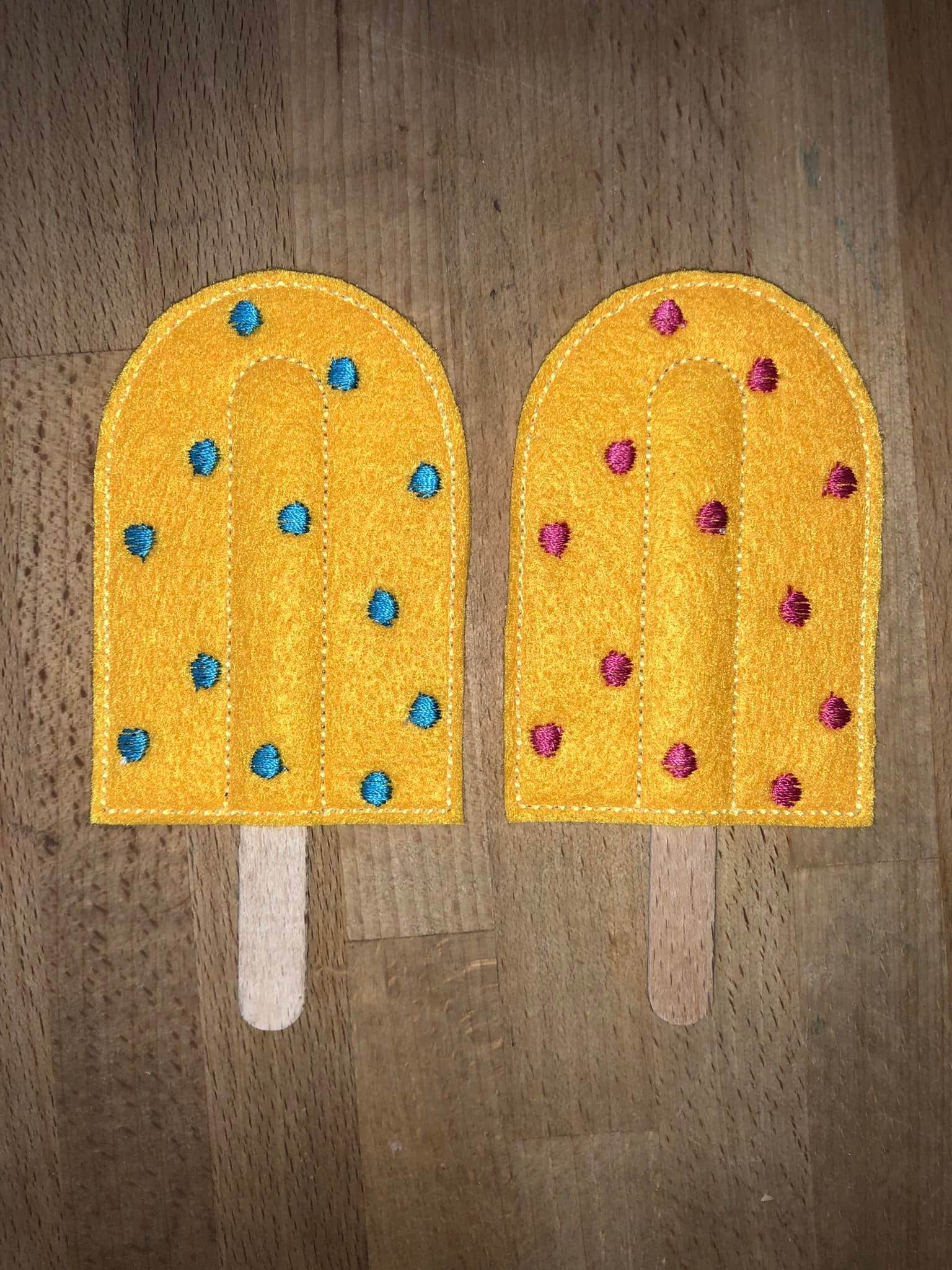 Stickdatei - Eis am Stiel / Kaufladen - Sewando