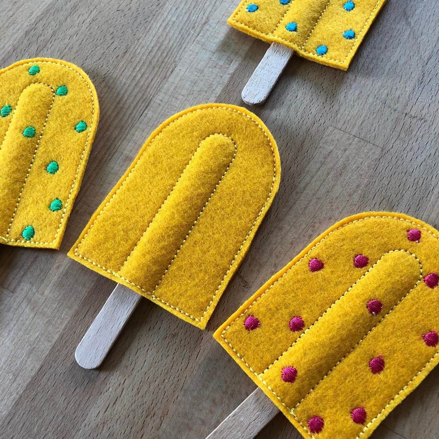 Stickdatei - Eis am Stiel / Kaufladen - Sewando