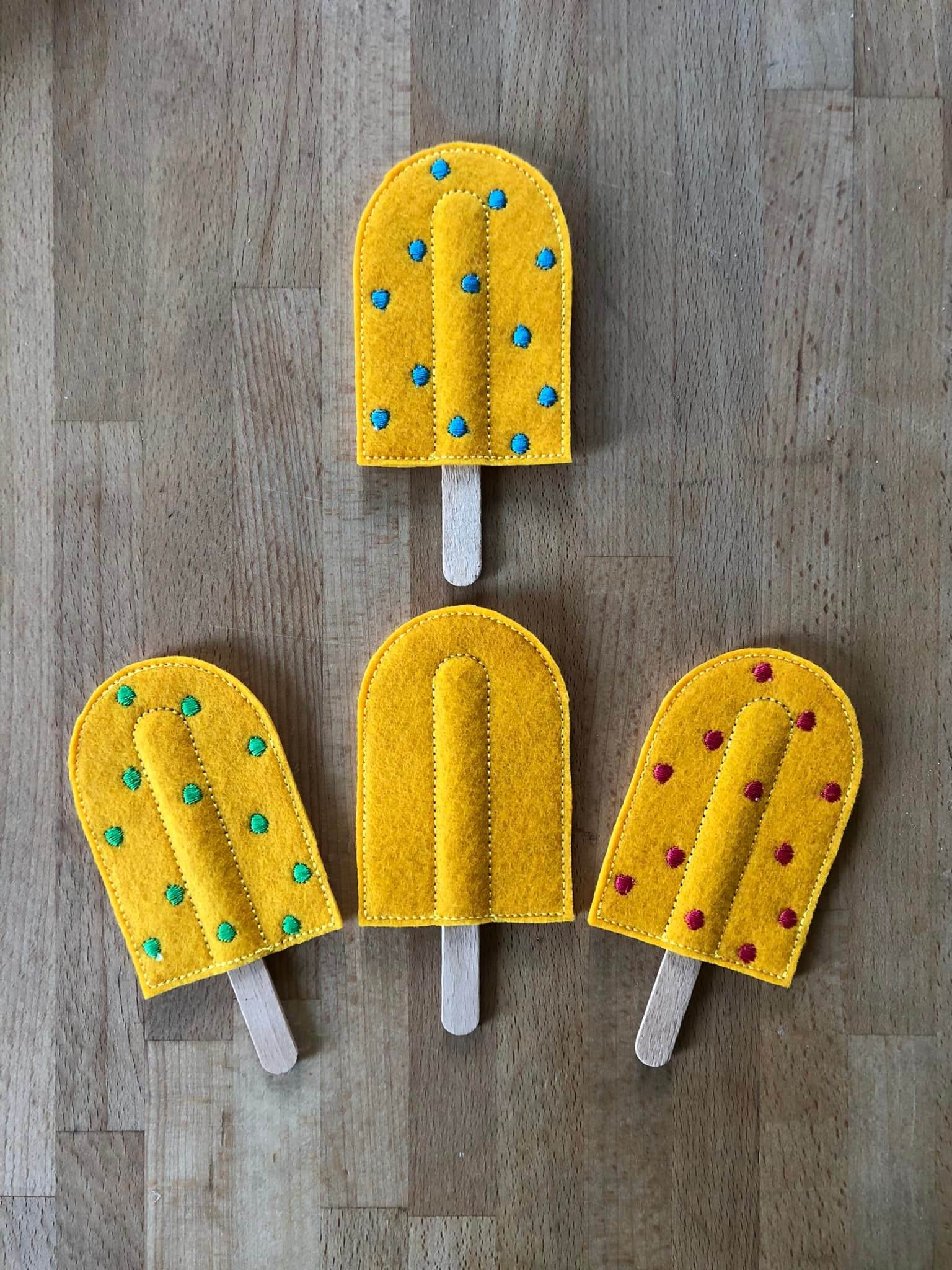 Stickdatei - Eis am Stiel / Kaufladen - Sewando
