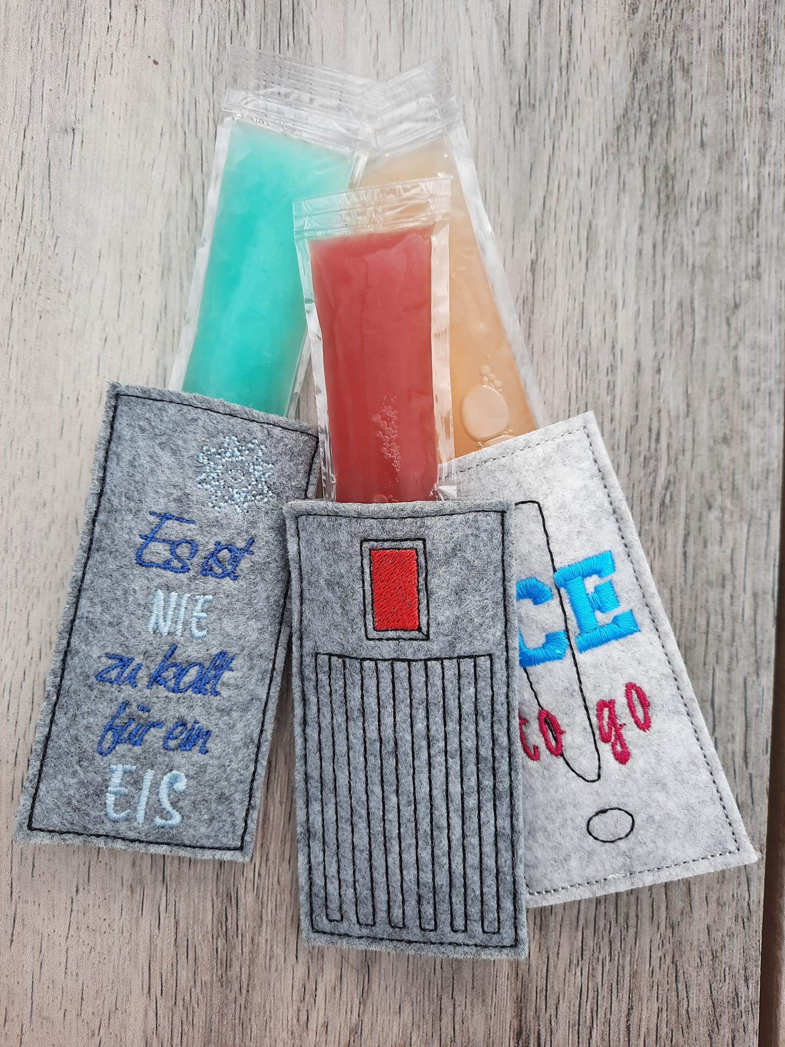 Stickdatei Wassereis-Hüllen in 2 Größen - Sewando