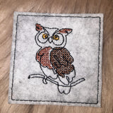 Stickdatei - Spiel "MEMO" mit 20 Paaren (Single Line)