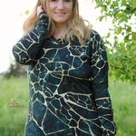Schnittmuster Damen Pullover/ Shirt Pina Colada Größe 32-54 - Sewando
