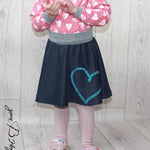 Schnittmuster und Nähanleitung Kinderrock Röckchen Elerara Drehrock Gr. 80–164 - Sewando