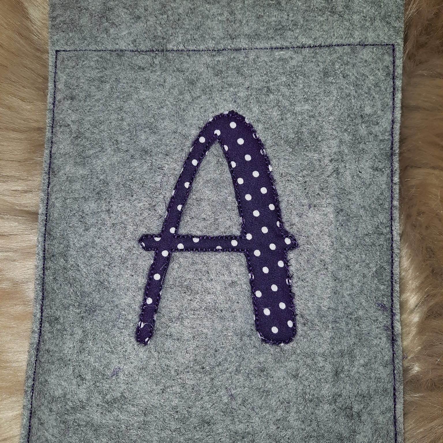 Stickdatei - Alphabet OLLI in 2 Größen (inkl. Umlautpunkten) - Sewando