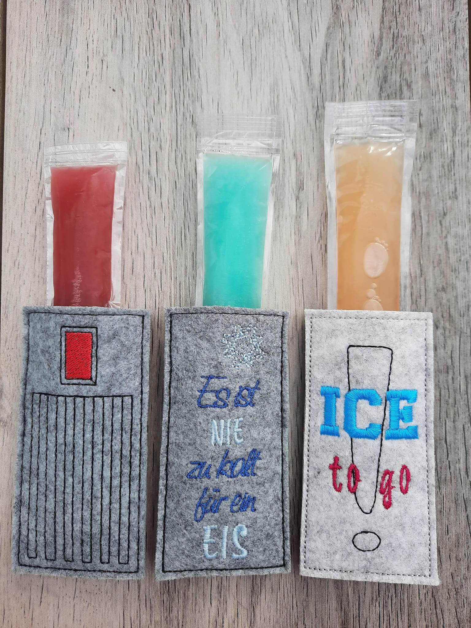 Stickdatei Wassereis-Hüllen in 2 Größen - Sewando