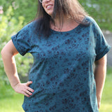 Schnittmuster Shirt ALBORI Gr. 32-56 + gratis Plotterdatei : - Sewando