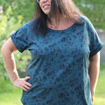 Schnittmuster Shirt ALBORI Gr. 32-56 + gratis Plotterdatei : - Sewando
