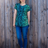 Schnittmuster Shirt ALBORI Gr. 32-56 + gratis Plotterdatei : - Sewando