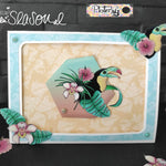 Digistampset Hawaii-Blumen, Druckvorlage, Sublimation, Digistamp - Sewando