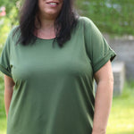 Schnittmuster Shirt ALBORI Gr. 32-56 + gratis Plotterdatei : - Sewando