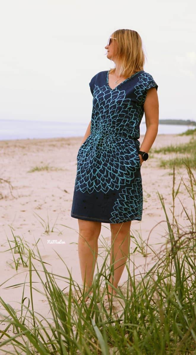 Schnittmuster Kleid GUBBIO Gr. 34-54 : - Sewando