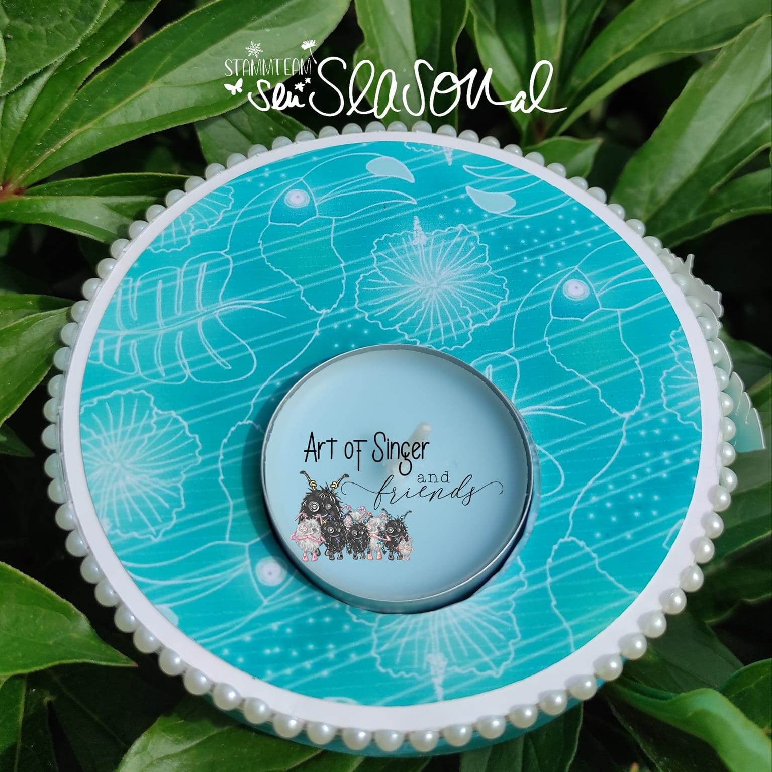 Digipapier Hawaii-Blumen Vol. 2, Druckvorlage, Sublimation, Digipaper - Sewando
