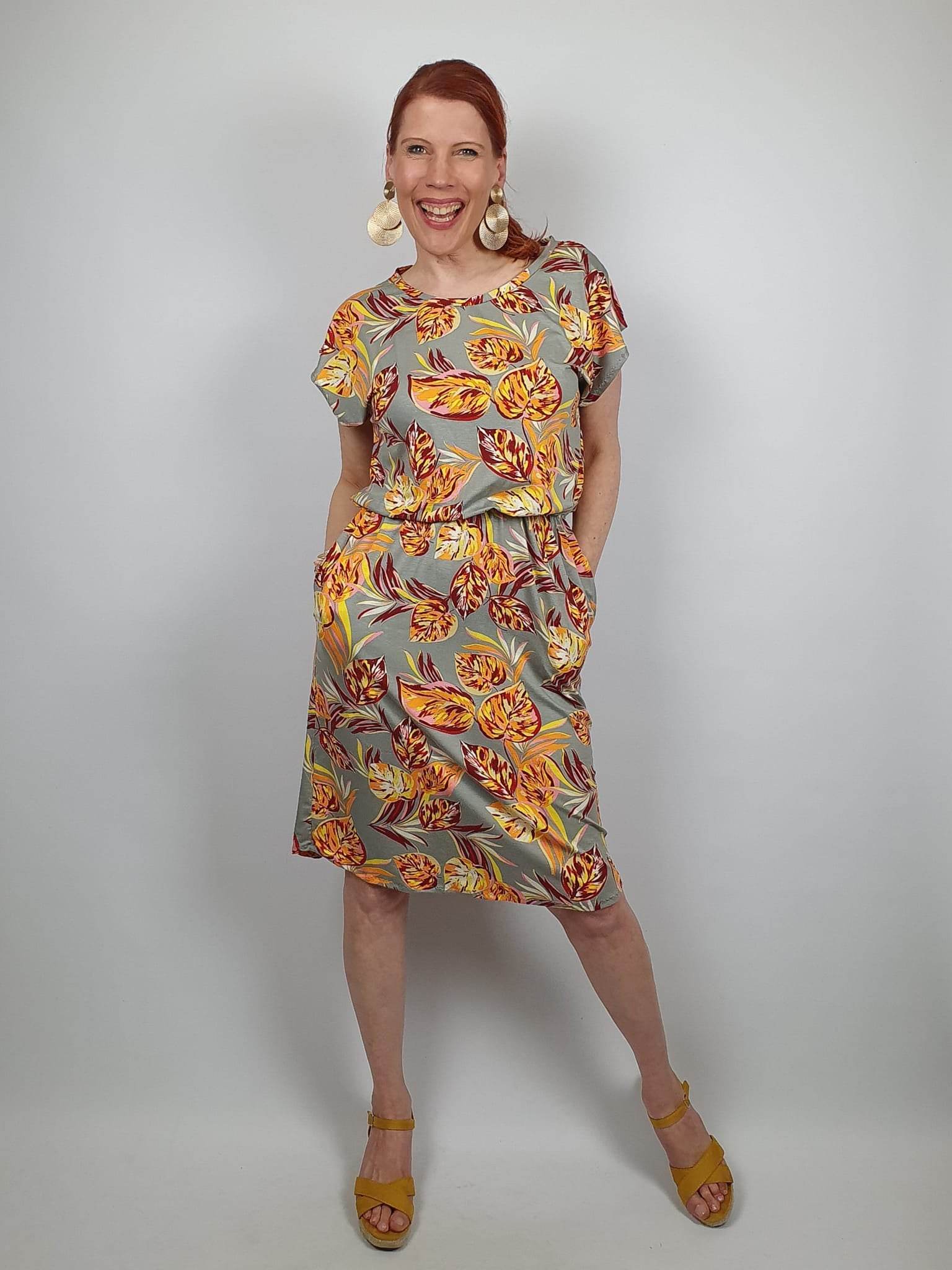 Schnittmuster Kleid GUBBIO Gr. 34-54 : - Sewando