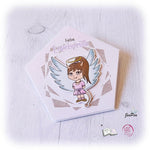 Digiset (B)Engeline Digistamp, Digipaper, Plotterdatei, Sublimation, Druck - Sewando