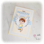 Digiset (B)Engel, Digistamp, Digipaper, Plotterdatei, Sublimation, Druck - Sewando
