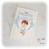 Digiset (B)Engel, Digistamp, Digipaper, Plotterdatei, Sublimation, Druck - Sewando